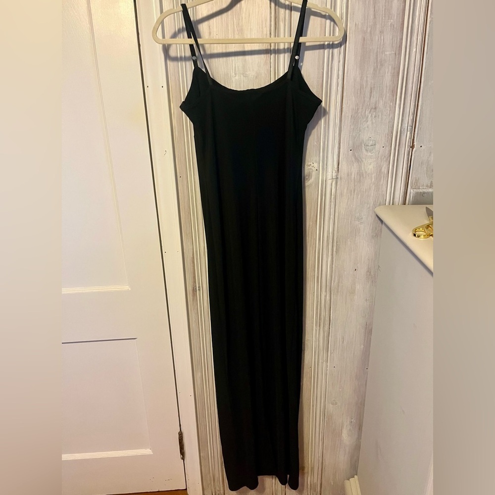 VTG City Triangles Dress Womens M 90s Y2K USA Made Whimsigoth MINIMALIST LBD - Picture 3 of 10